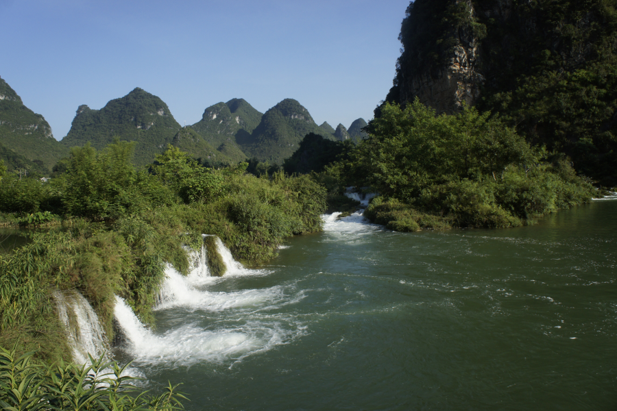 美丽的靖西，靖西旅游最佳季，爱布、二郎瀑布、十九渡桥风景大片 - 靖西市·靖西网