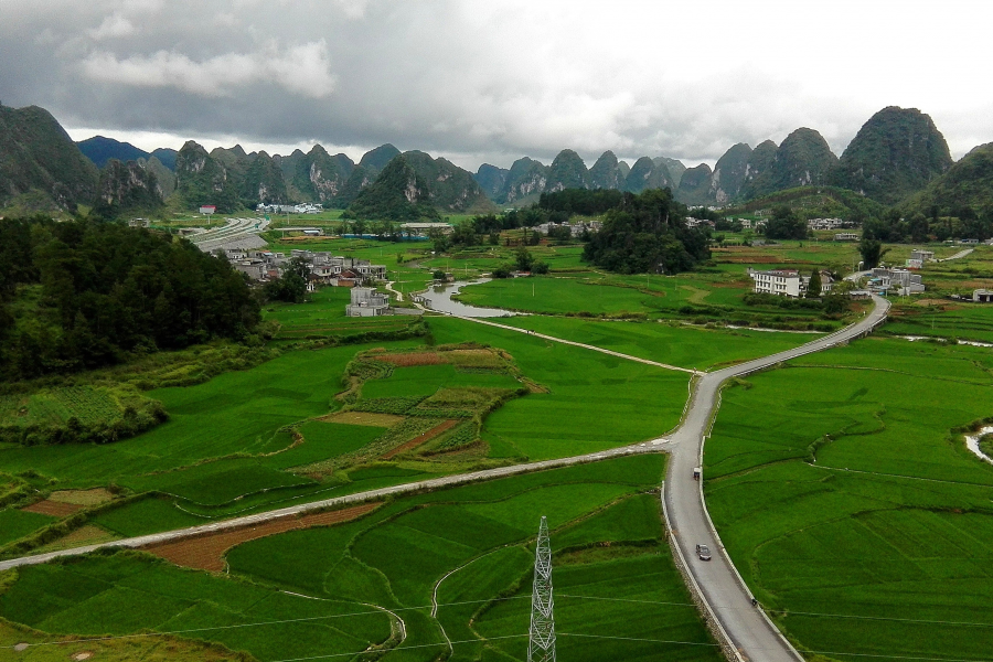 爬上山顶欣赏壁零村美景，摄影爱好者不去怎行？ - 靖西市·靖西网