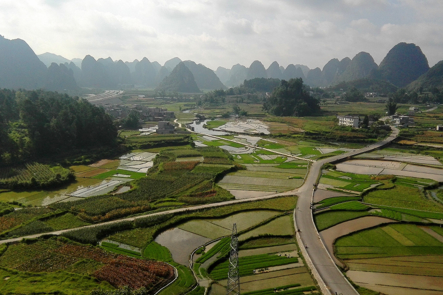 爬上山顶欣赏壁零村美景，摄影爱好者不去怎行？ - 靖西市·靖西网