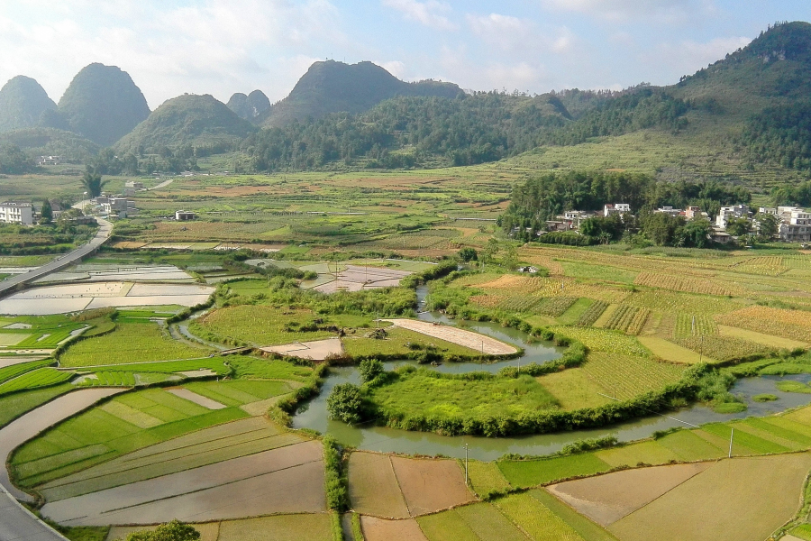 爬上山顶欣赏壁零村美景，摄影爱好者不去怎行？ - 靖西市·靖西网