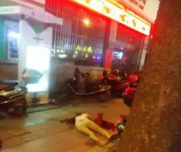 百色市向阳路发生发生砍人事件  一女子身亡 - 靖西市·靖西网