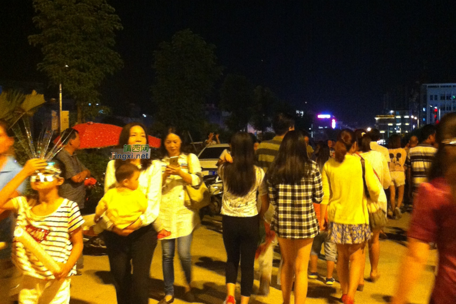 中秋节拍风景不小心拍到美女了 - 靖西市·靖西网