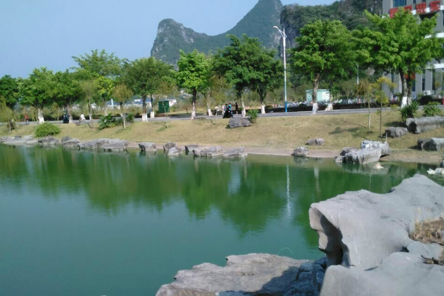 逛一圈桂林电子科技大学后，感觉靖西建一所大学在旧州鹅泉也很好 - 靖西市·靖西网