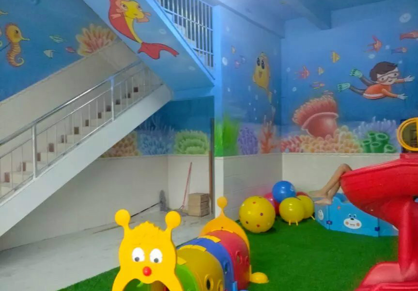 最平价承接幼儿园墙体绘画 - 靖西市·靖西网