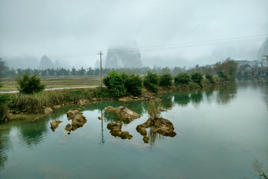 烟雨蒙蒙，画里乡村 - 靖西市·靖西网