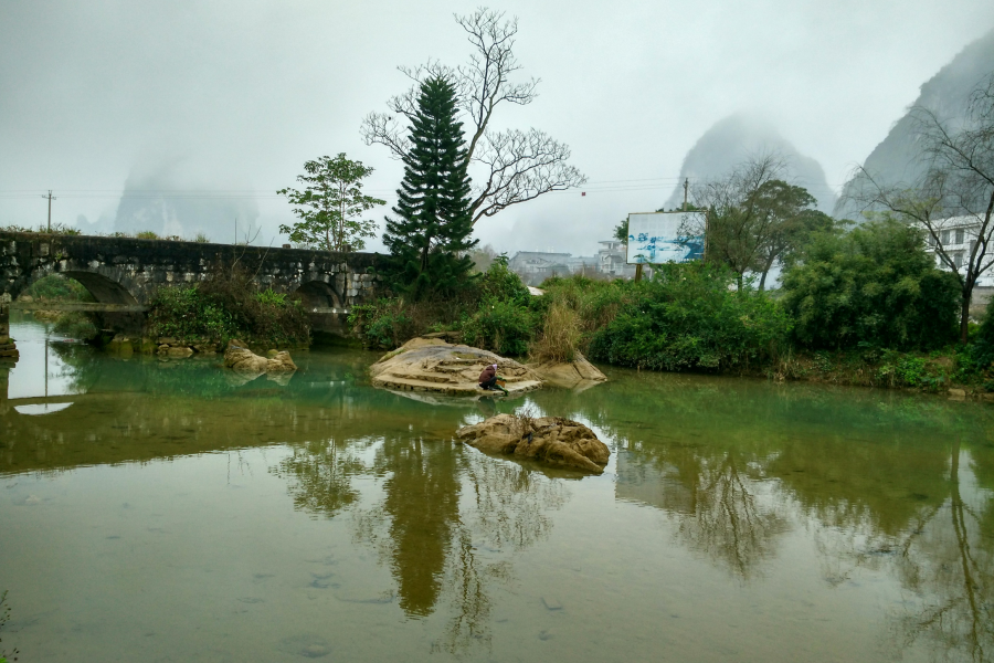 烟雨蒙蒙，画里乡村 - 靖西市·靖西网