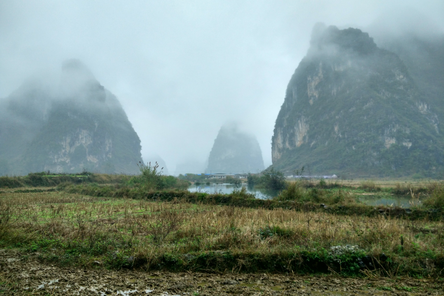 烟雨蒙蒙，画里乡村 - 靖西市·靖西网