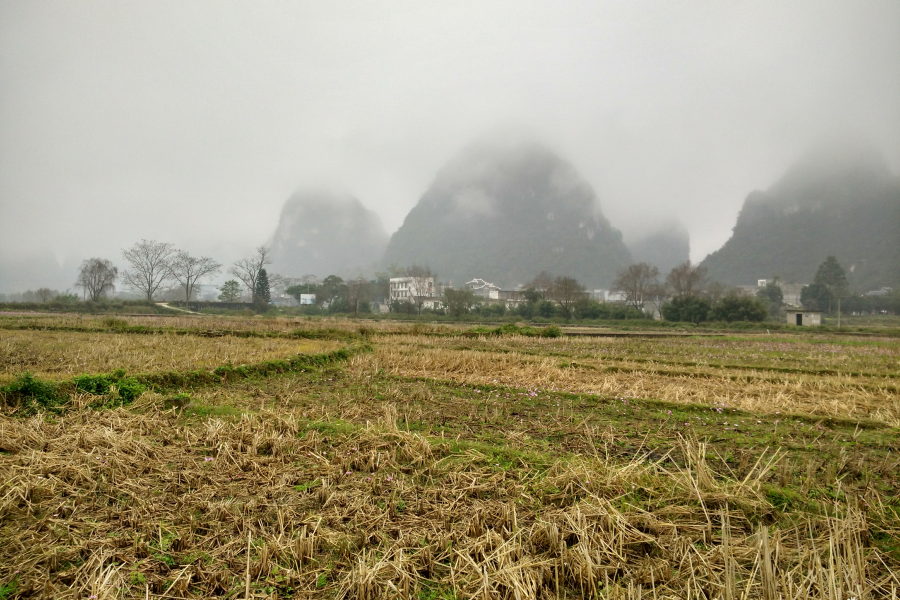 烟雨蒙蒙，画里乡村 - 靖西市·靖西网