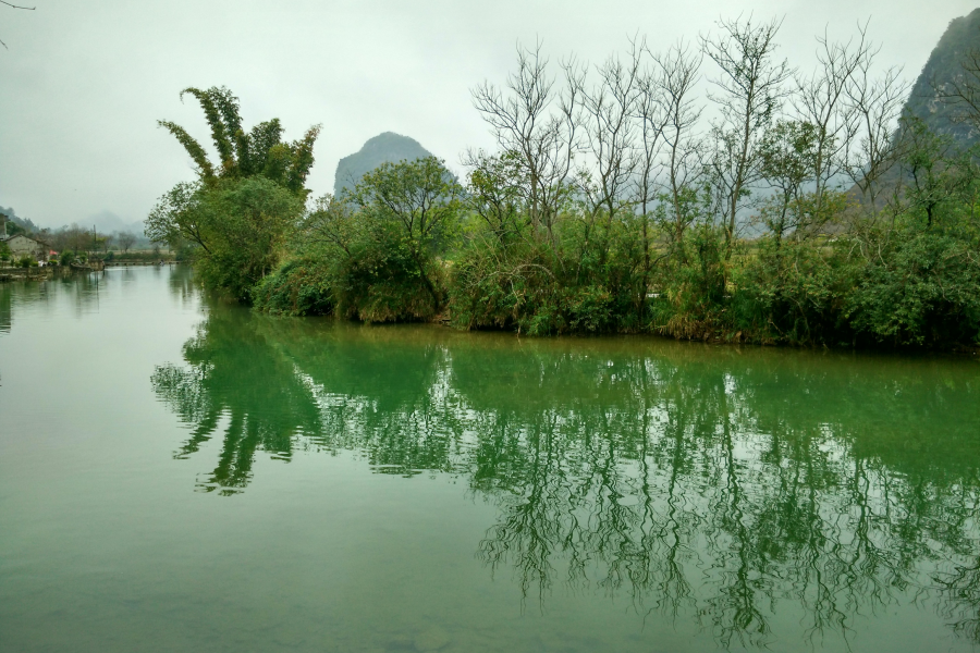 烟雨蒙蒙，画里乡村 - 靖西市·靖西网