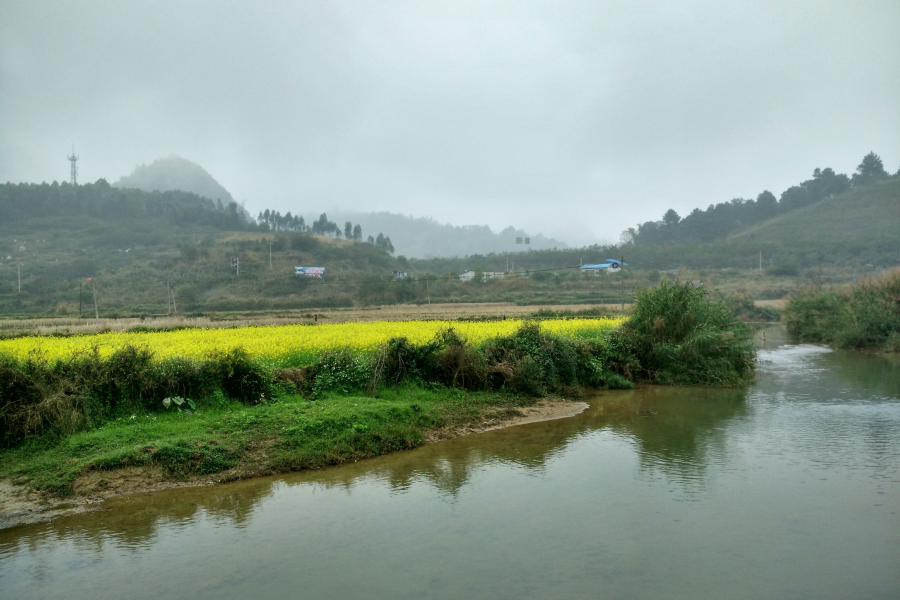 烟雨蒙蒙，画里乡村 - 靖西市·靖西网