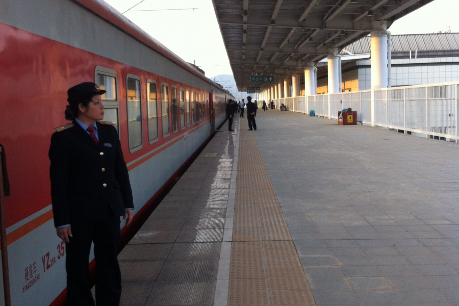 靖西火车亲身体验，火车站还不是很好找 - 靖西市·靖西网