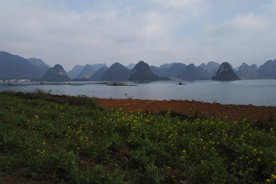 一起去看靖西渠洋湖的日出和日落，一同欣赏它的蓝天白云。 - 靖西市·靖西网