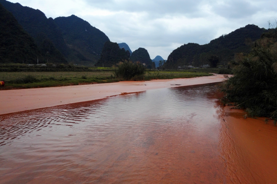 靖西红水河又干净了，鱼儿回来了——靖西新景区，红水河风光（下）。 - 靖西市·靖西网