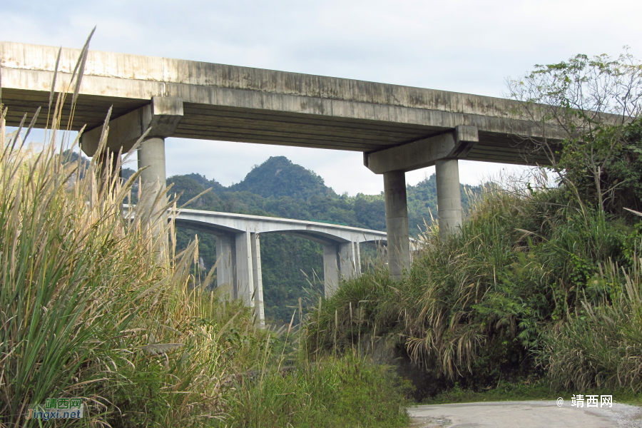 崇靖高速靖面貌，山间与山尖的美丽 - 靖西市·靖西网