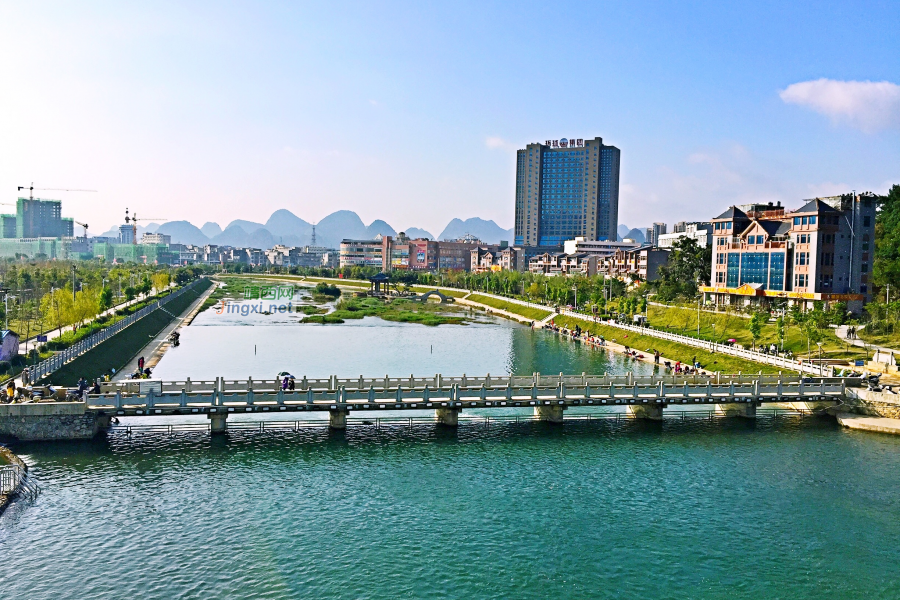 晒晒几张明媚阳光之下的龙潭湖美景。 - 靖西市·靖西网