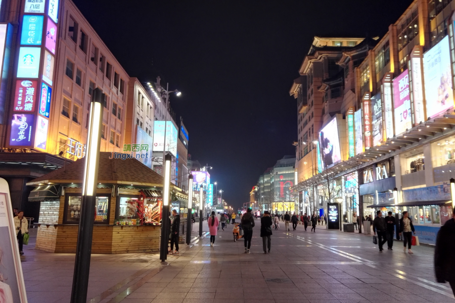 摩摩北京行之街市夜景。 - 靖西市·靖西网
