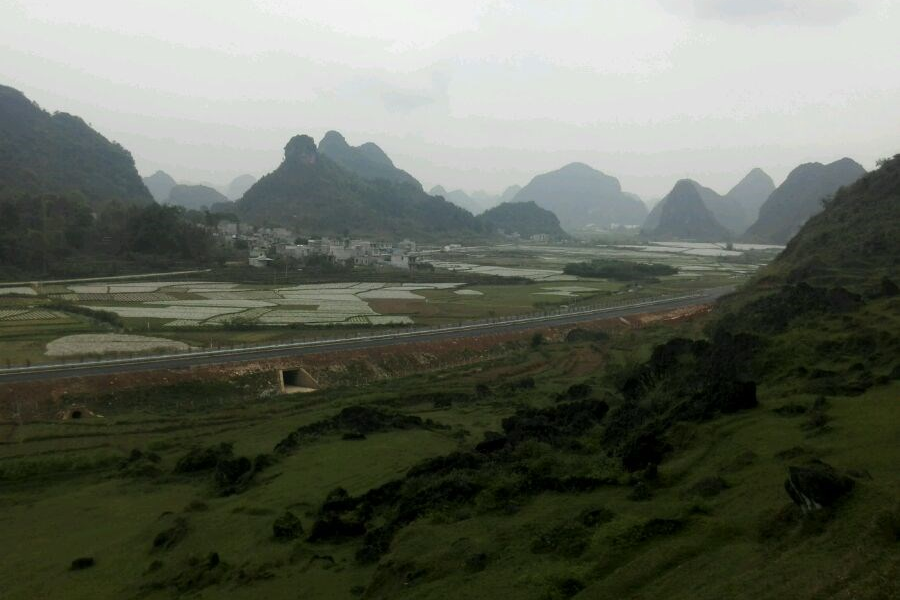 俯瞰崇靖高速，美！ - 靖西市·靖西网