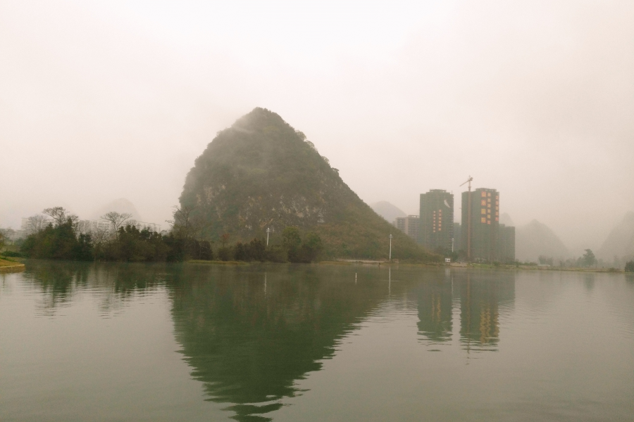 雾里看龙潭湖，美如仙镜！ - 靖西市·靖西网