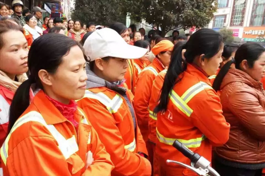 3.15环卫叔叔阿姨游行【退出全俱环卫，返回靖西市环卫】 - 靖西市·靖西网