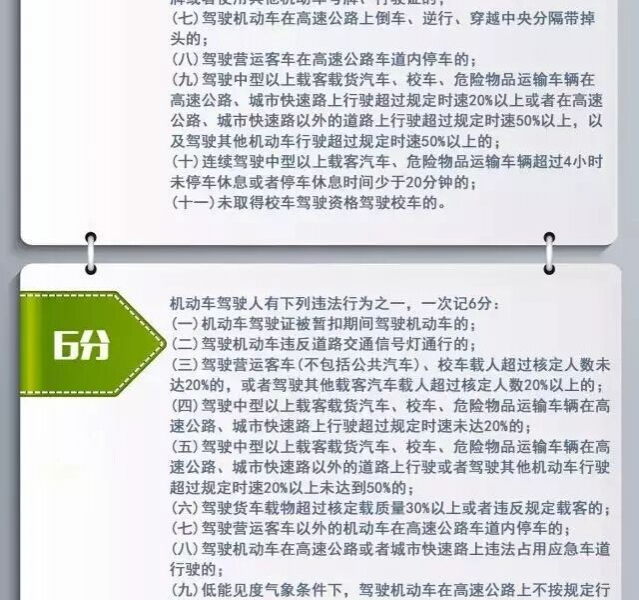 4月1日实行新的驾照记分标准，123号令中驾驶证记分标准！ - 靖西市·靖西网