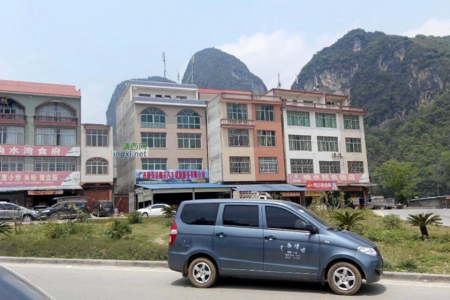 如果有个靖西市德保猪血肠会是什么样?看这图片你就知道是在哪个位置 - 靖西市·靖西网