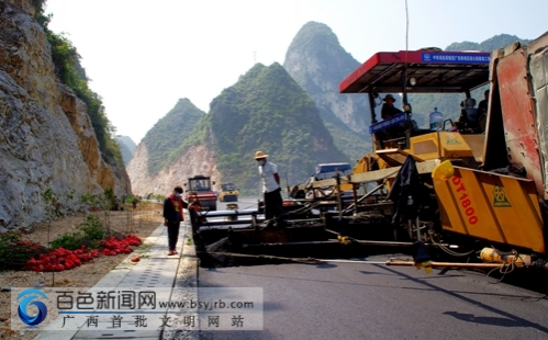 崇靖高速靖西路段有望“五·一”通车 - 靖西市·靖西网