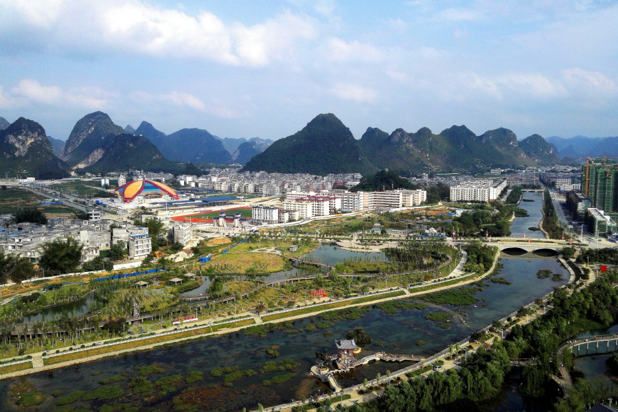 五一假期的靖西龙潭。 - 靖西市·靖西网