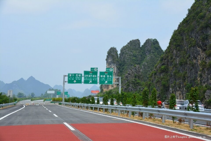 崇靖高速，真的美极了，醉美边关高速不是浪得虚名！ - 靖西市·靖西网