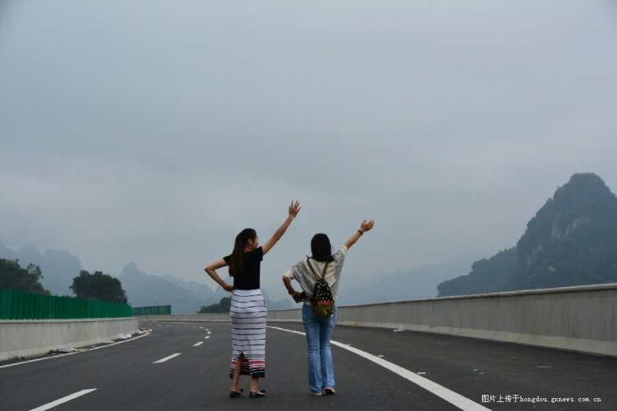 崇靖高速，真的美极了，醉美边关高速不是浪得虚名！ - 靖西市·靖西网