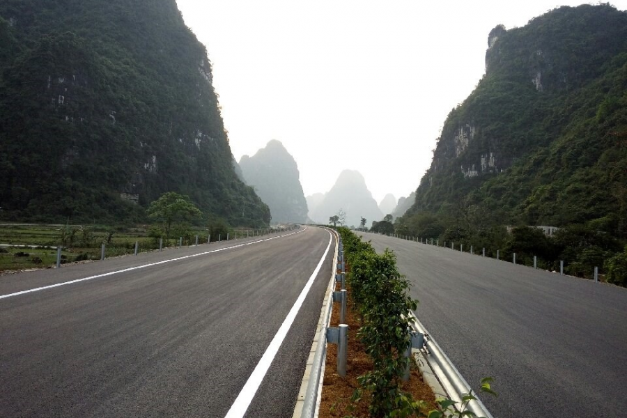 崇靖高速，真的美极了，醉美边关高速不是浪得虚名！ - 靖西市·靖西网