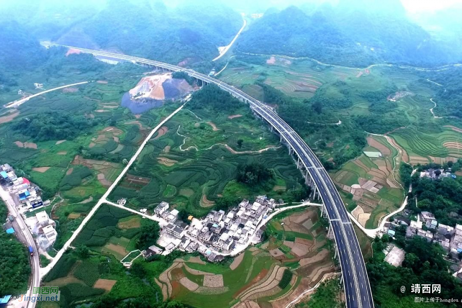 崇靖高速，真的美极了，醉美边关高速不是浪得虚名！ - 靖西市·靖西网