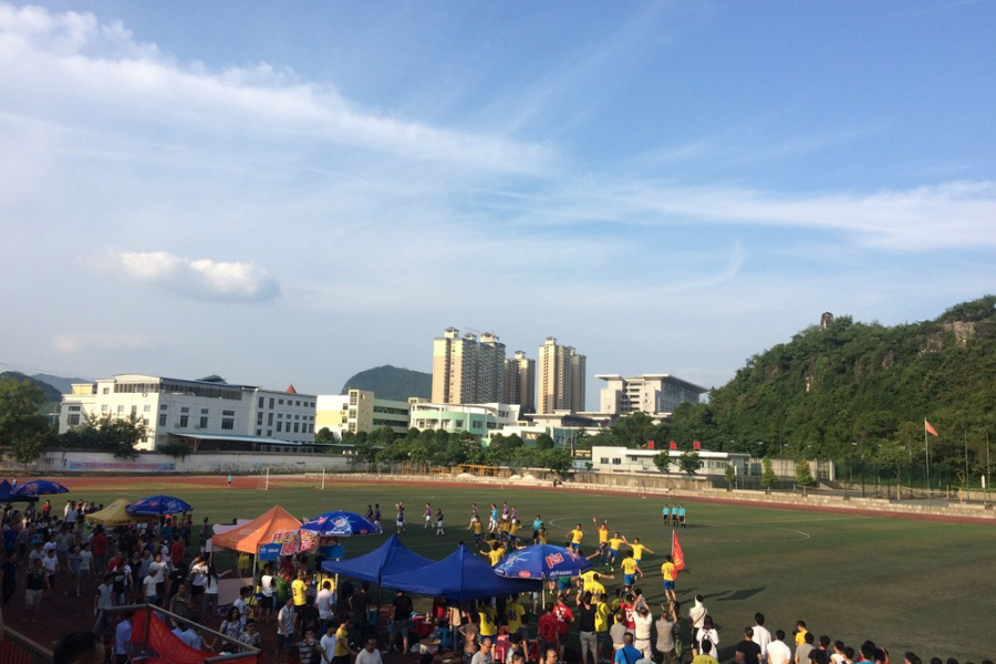 百色第四届市运会足球赛靖西夺冠花絮 - 靖西市·靖西网