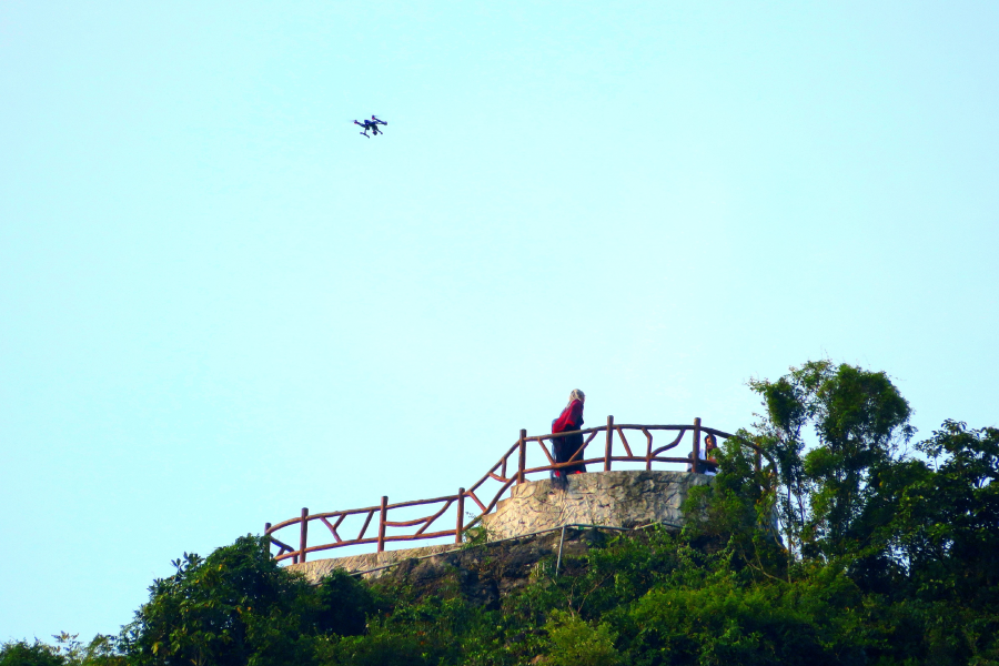 网络大电影《三界》渠洋湖拍摄现场 - 靖西市·靖西网