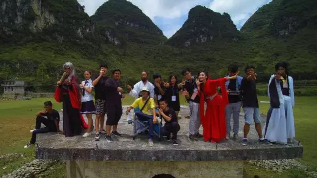 网络大电影《三界》渠洋湖拍摄现场 - 靖西市·靖西网