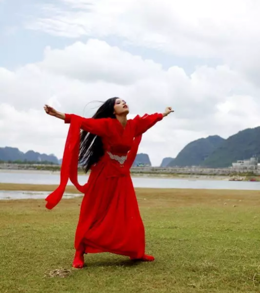 网络大电影《三界》渠洋湖拍摄现场 - 靖西市·靖西网