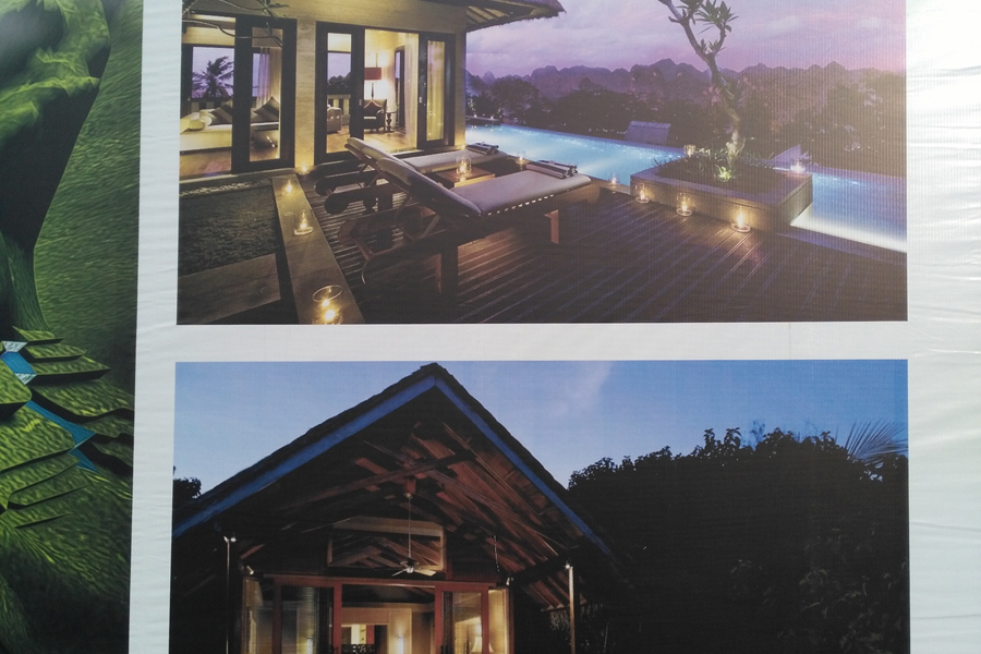 三叠岭瀑布顶部的度假酒店 - 靖西市·靖西网