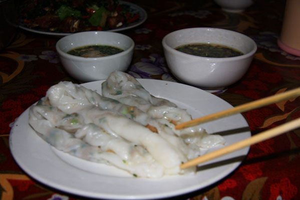 靖西传统风味小吃——卷筒粉 - 靖西市·靖西网