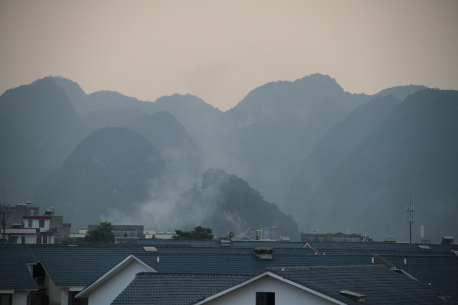 边城黄昏 - 靖西市·靖西网