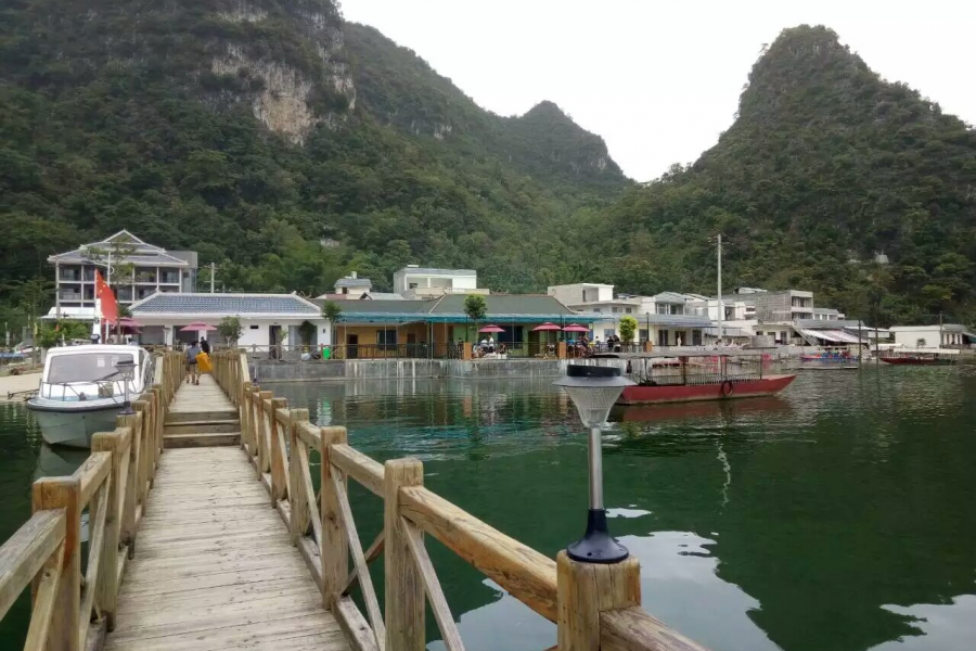 渠洋湖好霸气，渠洋湖值得一游！ - 靖西市·靖西网