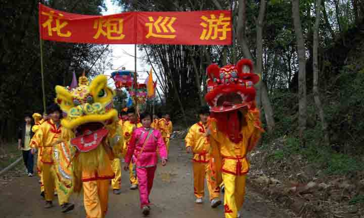 靖西市安德镇三合传统花炮节 - 靖西市·靖西网