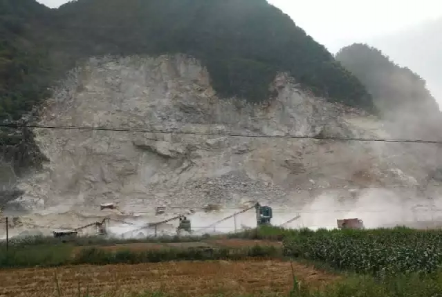 近日，靖西地州龙腾村民与村旁石场发生纠纷！ - 靖西市·靖西网