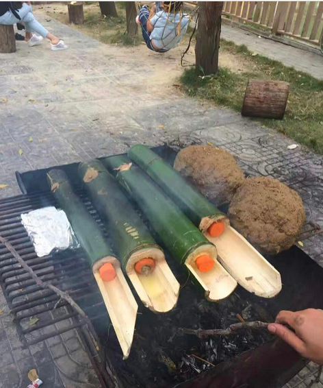 靖西有一种美食叫——竹筒饭 - 靖西市·靖西网