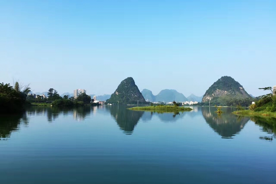 早晨才饮龙潭水，傍晚又食邕江魚。 - 靖西市·靖西网