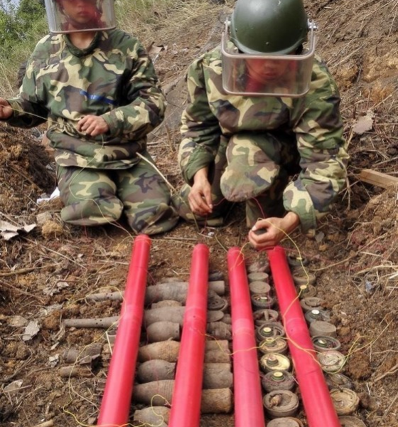 原来地雷这是么的凶险，靖西越南边镜的还残留有多少雷区？ - 靖西市·靖西网