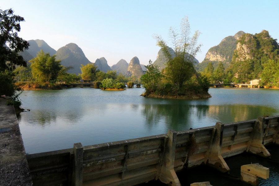 靖西十九渡冬景 - 靖西市·靖西网