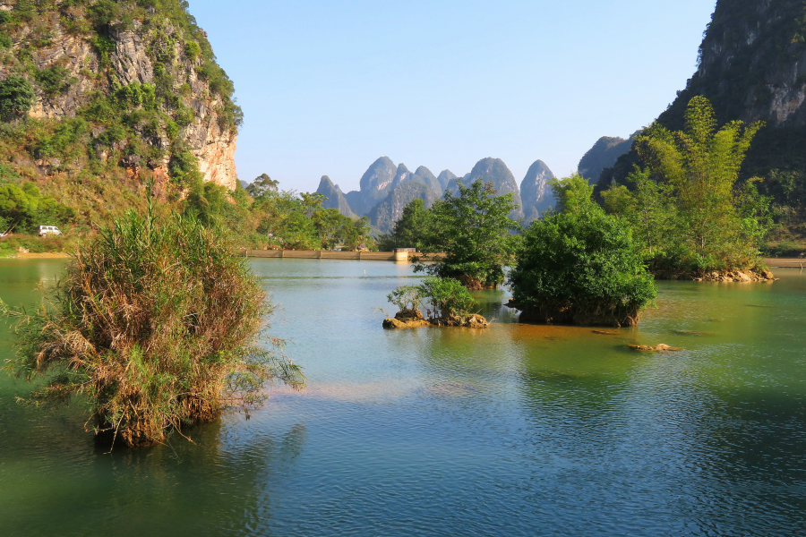 靖西十九渡冬景 - 靖西市·靖西网