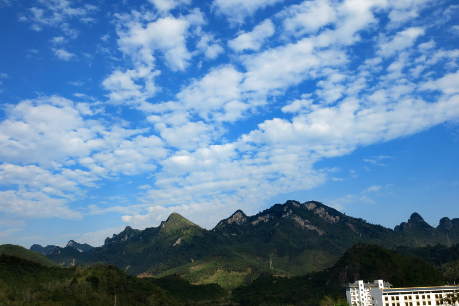 家乡的蓝天 - 靖西市·靖西网