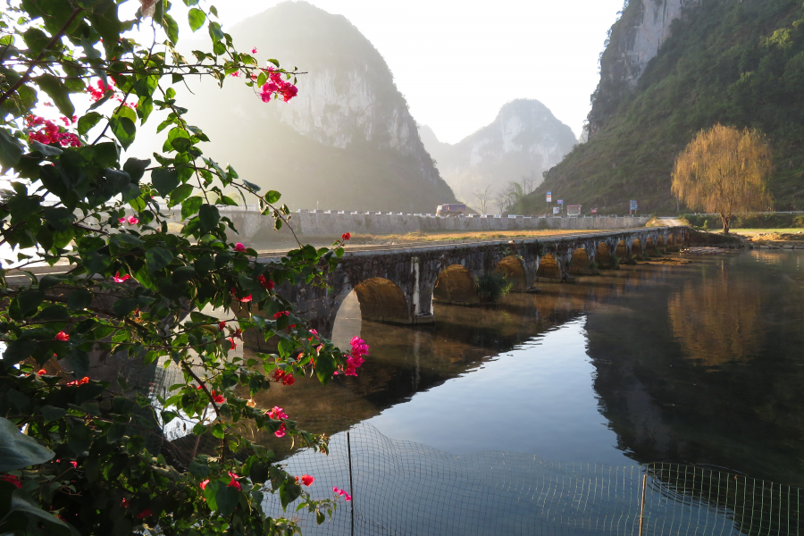 靖西鹅泉冬景 - 靖西市·靖西网