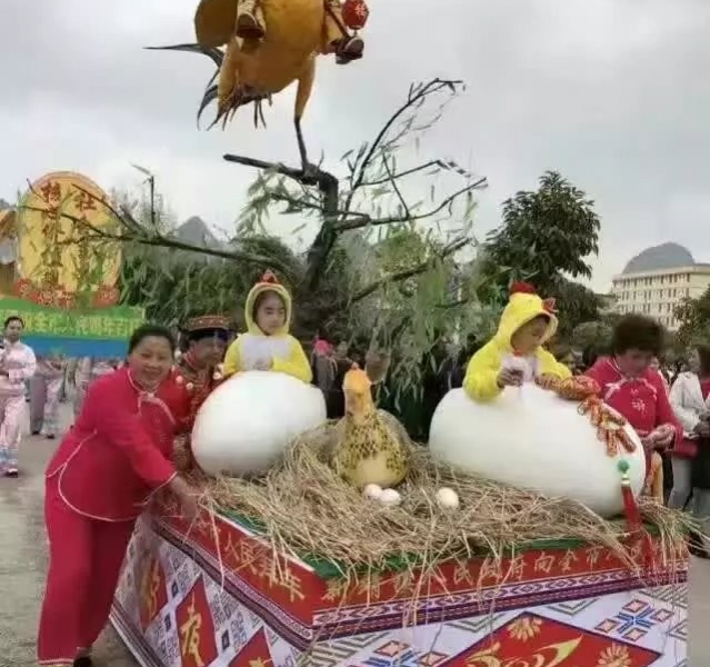 靖西2017年春节祈福民俗大巡游 - 靖西市·靖西网