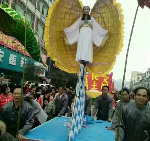 靖西2017年春节祈福民俗大巡游 - 靖西市·靖西网